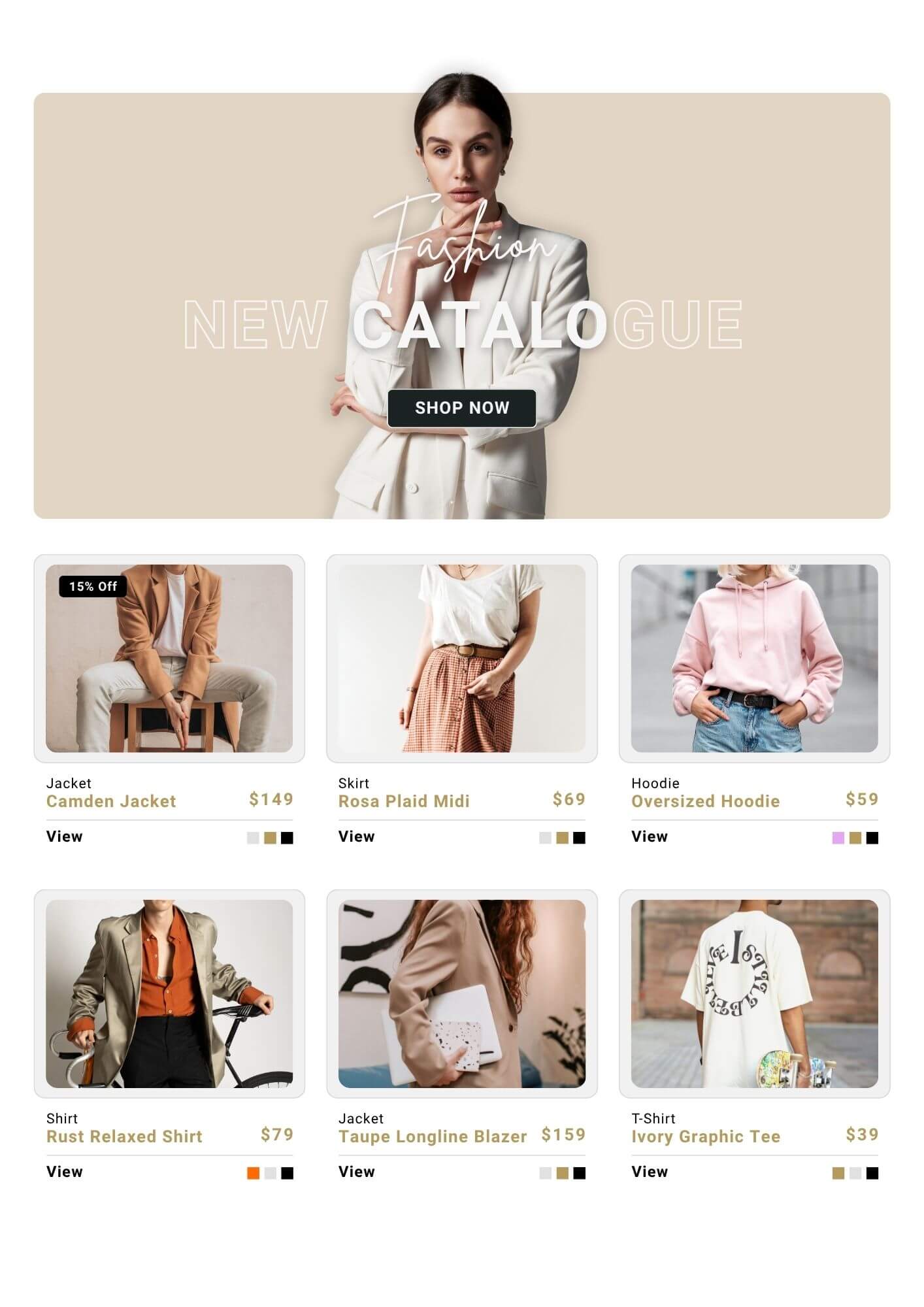 Ecommerce website